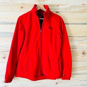 Tommy Hilfiger Men's Vibrant Red Windbreaker